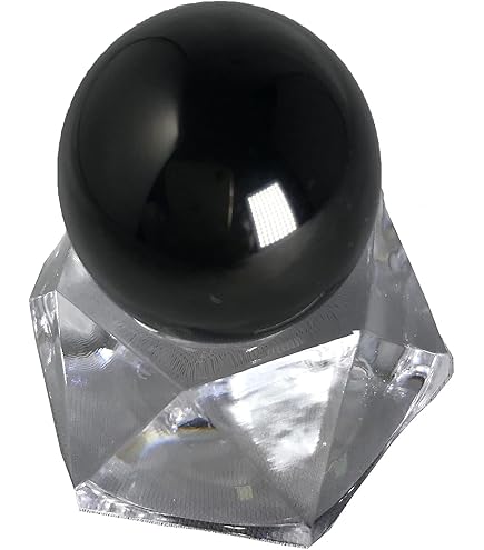 Amazon.co.jp: 【石流通センター】【置き石】丸玉 モリオン(天然黒水晶