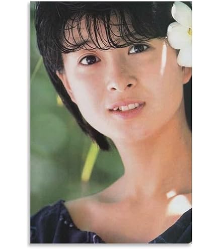 Amazon.co.jp: 河合奈保子 歌手水着写真3ポスター プリント キャンバス
