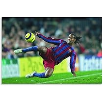 ロナウジーニョ　ポスター Amazon.co.jp: ポスターロナウジーニョアートパネル写真画像