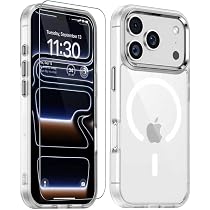 BARE Frost iPhone17PRO用ケース マグネット対応 Amazon.co.jp: iPhone 17 Pro 用 ケース Magsafe対応 シルバー 米軍MIL