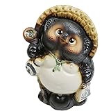 信楽焼 【7号並狸 ta-0196】しがらき 信楽焼き 陶器 しがらきやき たぬき タヌキ 置物 置き物 おきもの 縁起物 進物 ギフト