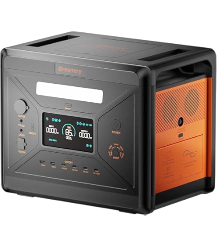 Amazon.co.jp: SolarPlay 2400Wリン酸鉄ポータブル電源 大容量蓄電池 2