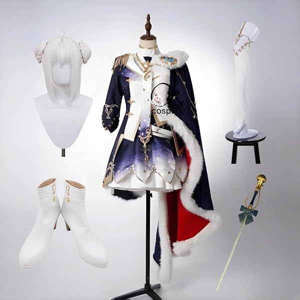 Amazon.co.jp: [Beauty 出品] 2025 白上フブキ 新衣装 コスプレ衣装