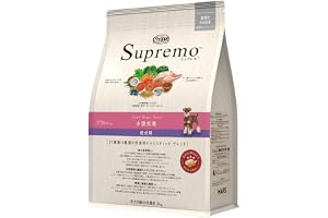 Nutro シュプレモ 小型犬用 成犬用 3kg ドライフード 小粒 総合栄養食 ドッグフード 犬 厳選自然素材 香料・着色料 無添加 ニュートロ