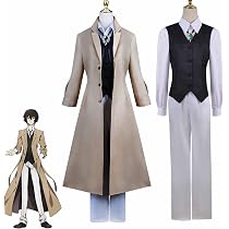 Amazon.co.jp: 文豪ストレイドッグス 太宰治 ウィッグ カツラ 耐熱