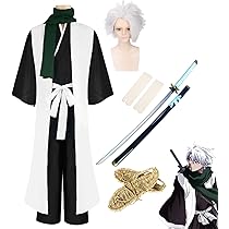 コスプレ衣装・ウィッグ・下駄セット Amazon.co.jp: [HAOJEE] 日番谷冬獅郎コスプレ衣装 死神 千年