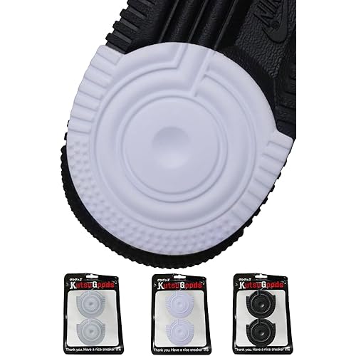 [KutsuGoods] クツグッズ ヒールプロテクター AF1 ソール ヒールガード ヒールプラス かかと 守 補修 補強 靴底 保護 白 黒 透明