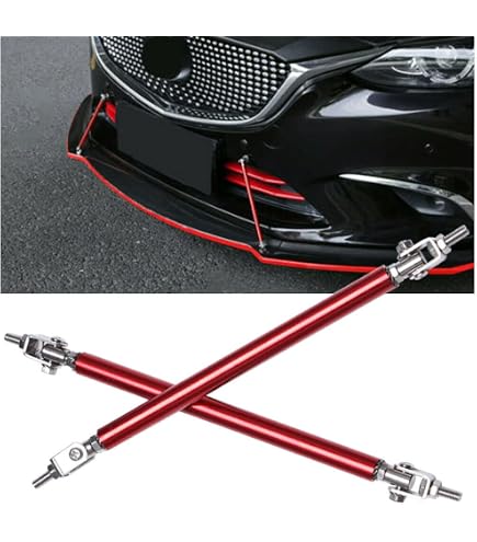Diffuser Tie Rods AUXMART Splitter Support Rods - 200mm Purple Aluminum ...