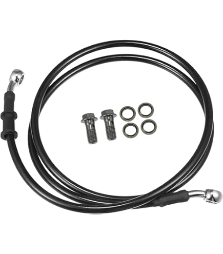 Amazon | TW200/TW225用 メッシュ ブレーキホース フロント 20cmロング