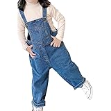 [KAKELO] カケロ キッズ デニム サロペット 日本企画 ゆったり ワイド オーバーオール 子供服 女の子 男の子