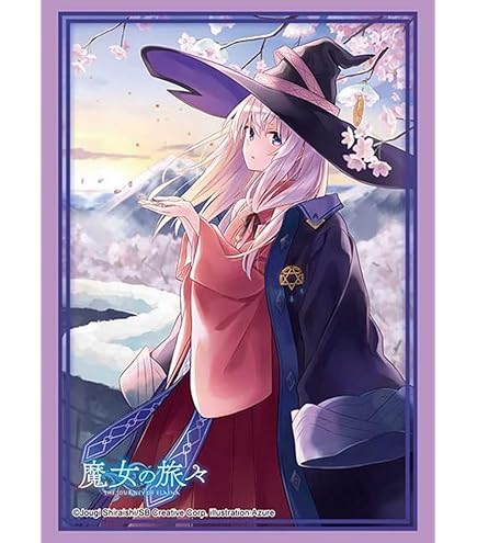 Amazon.co.jp: Key-th 魔女の旅々 スリーブ（イレイナ/食べ歩き） 約