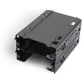 Phanteks - 積み重ね可能 3.5インチ HDDブラケット デュオパックケース PH-HDDKT_03 ブラック