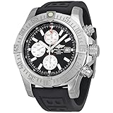 Breitling メンズ BTA1337111-BC29BKPT3 スーパーアベンジャーII アナログディスプレイ スイス自動巻き ブラック 腕時計