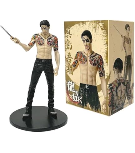 Amazon.co.jp: 「龍が如く」 真島吾朗 完成品フィギュア : ホビー