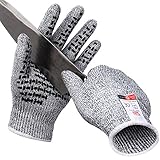 Golovejoy作業手袋料理用切れない手袋 女性と子供の安全のため ワーク 作業用耐切創強いスリップ機能の防刃グローブ(S) [並行輸入品]