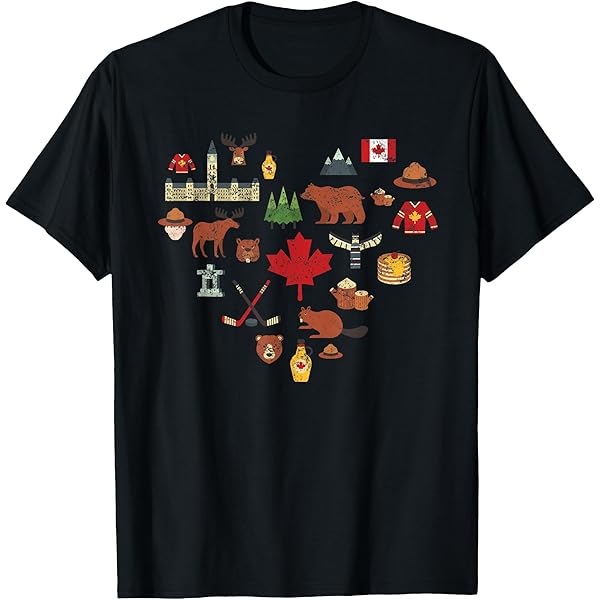 Amazon | カナダのルーツ、カナダ、カナダ。 Tシャツ | Tシャツ