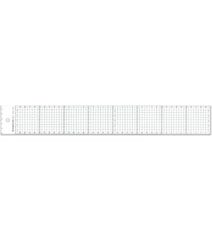 Amazon.co.jp: ウチダ 洋裁方眼定規 50cm 014-0129 & ウチダ 洋裁方眼