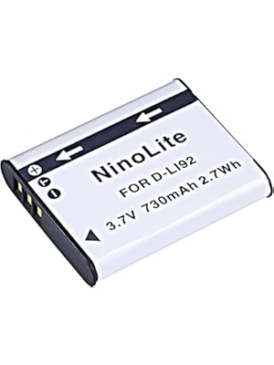 NinoLite(NinoLite) D-LI92 LI-50B DB-100 VW-VBX090
                  NP-150 �݊� �o�b�e���[ �e���[�J�[���ʑΉ����L�ڍ� dli92_t.k.gai