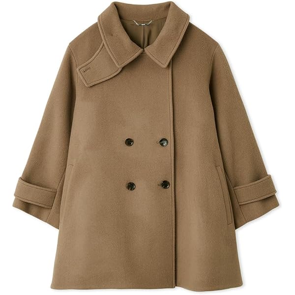 Amazon.co.jp: [セルフォード] 4wayプリーツトレンチコート