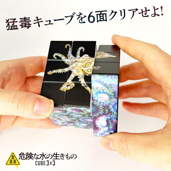 Amazon.co.jp: 【かわいい海の生きもの CUBE 2X2 キューブ