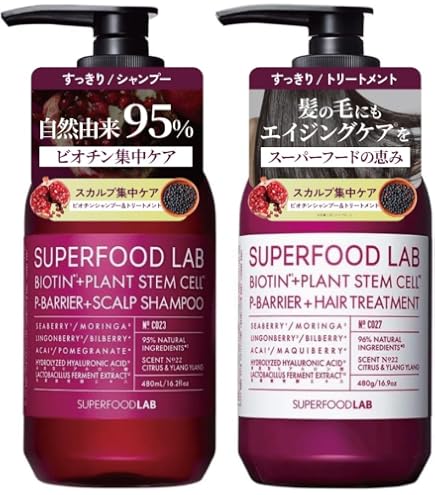 Amazon | 自然由来成分96% スーパーフードラボ 【 スカルプ