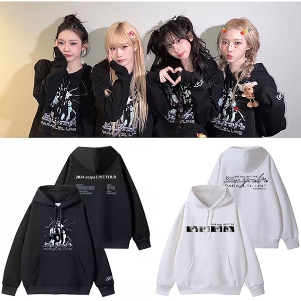 aespa ペンライト パーカー　Lサイズ Amazon.co.jp: [さん店] AESPA エスパ パーカー SYNK グッズ 2025