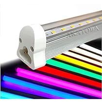 100cm ネオン菅　LED ミルキーピンク　カラー蛍光灯 Amazon | （10本入り）光の羽 (Goyoto)【カラー ピンク LED蛍光