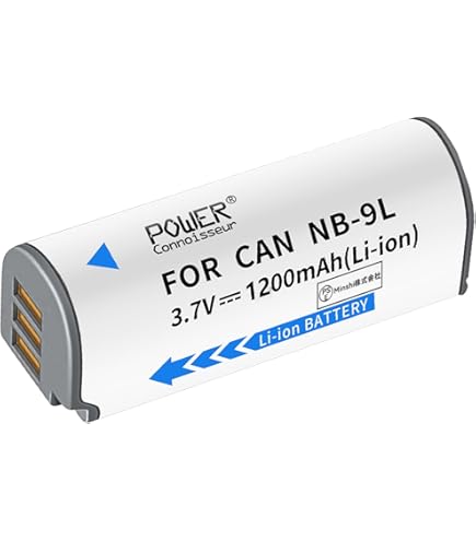 Canon IXY3 シルバー 軽量コンデジ 美品 バッテリー 充電器付 旅行◎ Amazon | 「Power-connoisseur」 Canon対応 IXY 3 交換