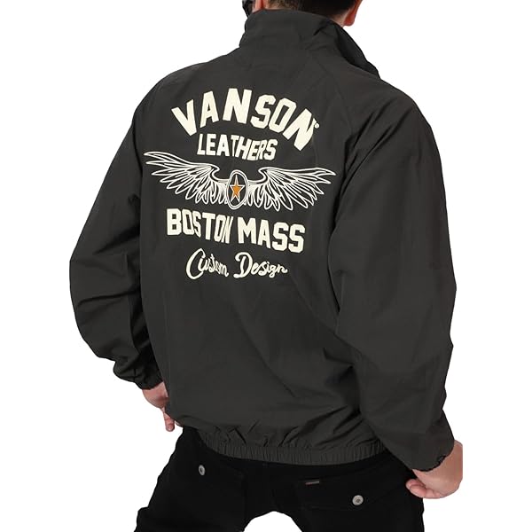 Amazon | VANSON バンソン ジャケット スカル ボーン お50周年 記念