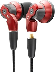 Amazon Co Jp ラディウス Radius Hp Nhr31 イヤホン ハイレゾ対応 Mmcx リケーブル Ne Voltシリーズ 重低音モデル Hp Nhr31r レッド 家電 カメラ