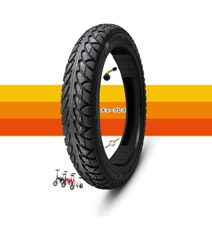 Amazon | 125/65-12 タイヤ 51J 4 P.R. | BIUYYY | タイヤ