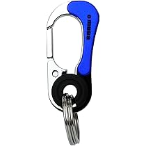 Amazon.co.jp: prendre カラビナ ダブルリング ロック機能
