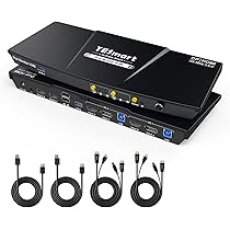 AIMOS デュアルモニター USB3.0 KVM 切替器 2入力2出力 楽天市場】AIMOS デュアルモニター USB3.0 KVM 切替器 2入力2