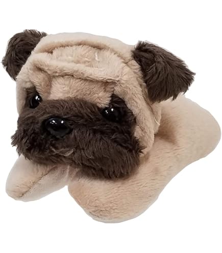 Amazon.co.jp: ぬいぐるみ パグ犬 動物 本物そっくり アニメーション