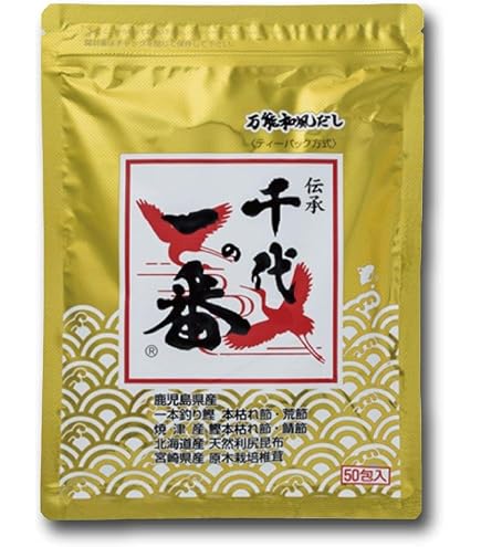 Amazon.co.jp: 千代の一番 万能和風だし50包入 (8g×50包) 400g×2個