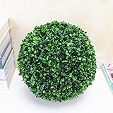 RaiFu 草ボール 　 人工観葉植物 　　模擬　プラスチック　　ボール　人工　芝ボール　ホーム　パーティー　結婚式　装飾   20センチ草のボール