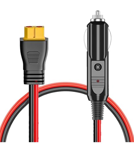 Amazon.co.jp: 12V 24V車載シガーソケット充電ケーブル シガーソケット