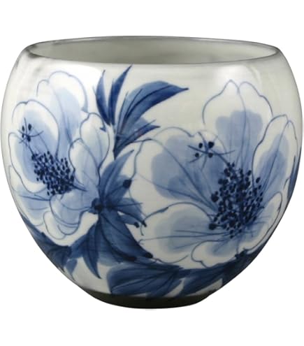 Amazon｜京焼 清水焼 陶あん窯 お茶呑茶碗 (化粧箱入) 花揃え