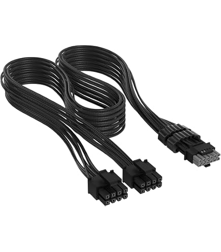 Amazon.co.jp: CORSAIR Elite Premium個別スリーブ 2x 8ピンからPCIe