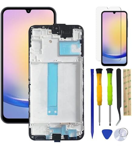 Amazon.co.jp: BESJMYT Samsung Galaxy A25 AMOLEDスクリーン交換用
