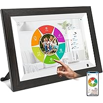 Amazon | moonka デジタルフォトフレーム 10.1インチ wifi 人感