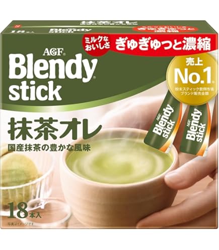 Amazon.co.jp: AGF ブレンディ カフェラトリー スティック 濃厚抹茶