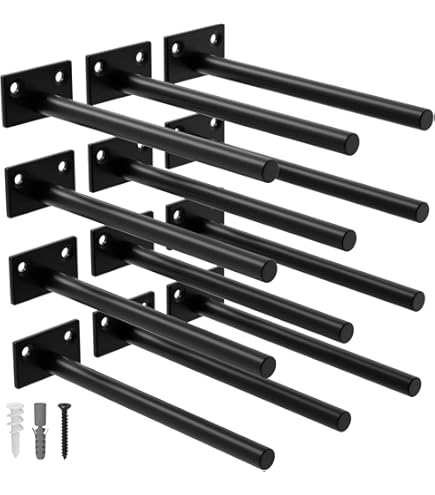 Floating Shelf Bracket Dowel Jig Kit With 1/2" X 9" Drill Bit Self Centering Straight Hole Drill Guide For Installing Floating Shelf Hidden Bracket 1 2 X 6 1 2 X 8 - View #6