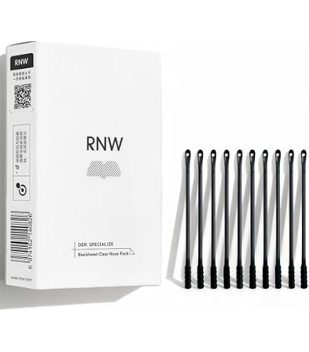 Amazon.co.jp: RNW 毛穴クリア 鼻パック5回分 ツーステップ クリア