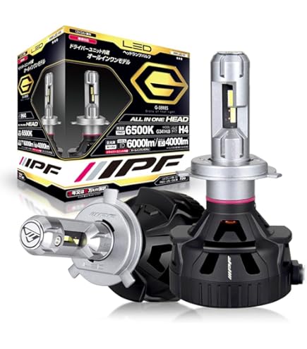 IPF ヘッドライト LED H4 バルブ 12V/24V 兼用 6500K 341HLB2 