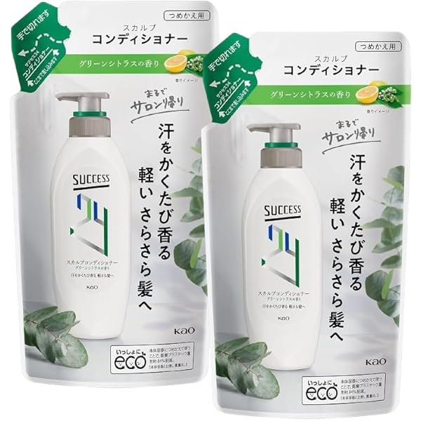 サクセス24 クレンジング シャンプー コンディショナー 　グリーンシトラス 61kUMSpT-HL.jpg_BO30,255,255,