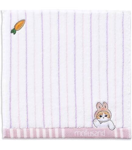 Amazon.co.jp: モフサンド 苺にゃん モフサンドハンカチ ピンク 25 