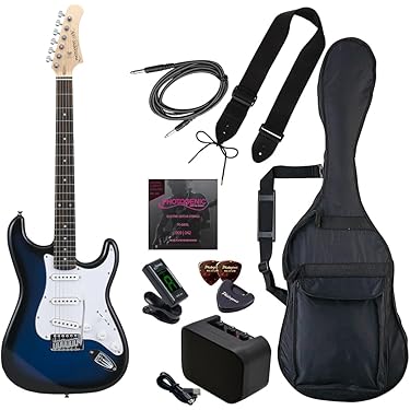 【美品】エレキギター 初心者 ピック付き 台付き 袋付き 美品】エレキギター 初心者 ピック付き 台付き 袋付き