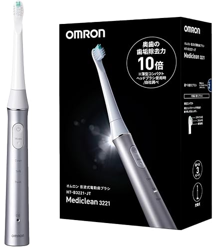 Amazon.co.jp: オムロン 音波式電動歯ブラシ メディクリーン HT-B917-W