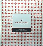 Jonathan Adler Cotton Blend Happy Chic 3 pcs Twin Sheet Set --- Circle [並行輸入品]
